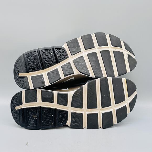 Nike Shoes Mens 10 Black Sock Dart Slip On Perforated Strap Running Sneakers - Picture 8 of 10